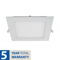 Φωτιστικό LED Τετράγωνο Χωνευτό 12W 230V 890lm 2700K Θερμό Φως 99LED967WW
